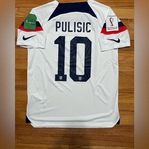 Pulisic USA World Cup Soccer Jersey
